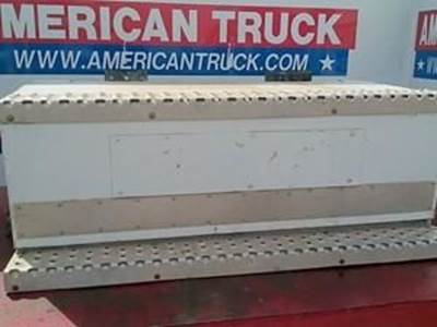 Used White Metal Tool Box