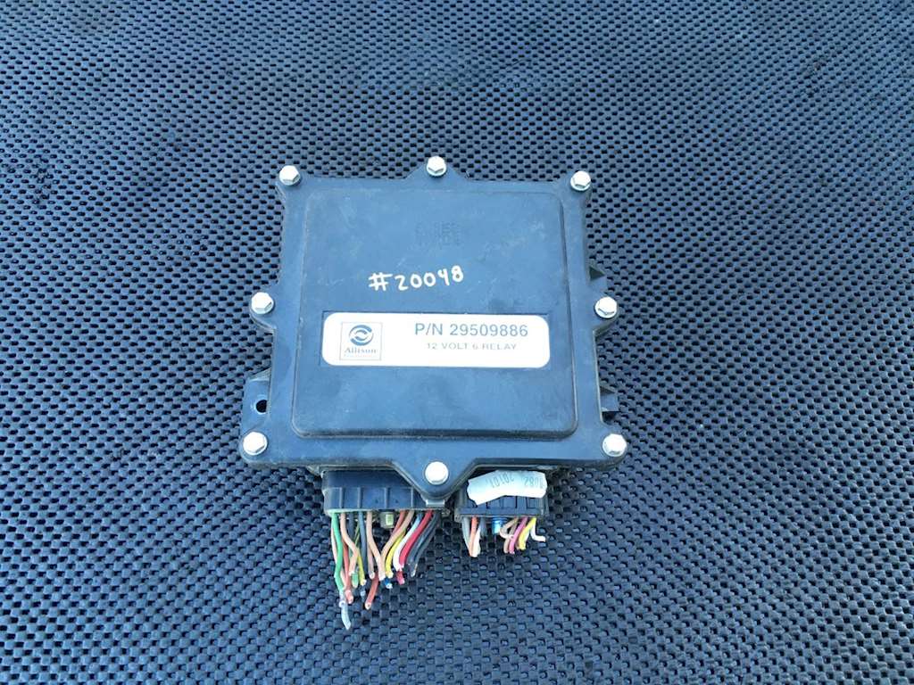 Used Allison 12 Volt 6 Relay Vehicle Interface Module Assembly For Sale
