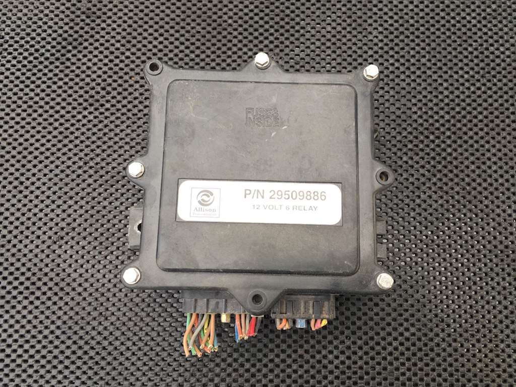 Used Allison 12 Volt 6 Relay Vehicle Interface Module Assembly For Sale