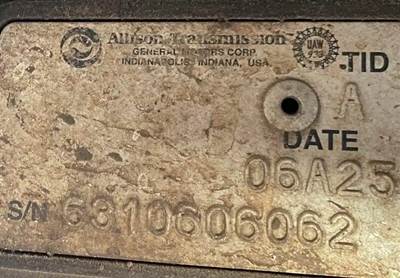 Used AutomAtic Allison 1000RDS TrAnsmission Out Of A 2006 Chevrolet C4500