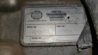 Allison 2400RM Auto Transmission