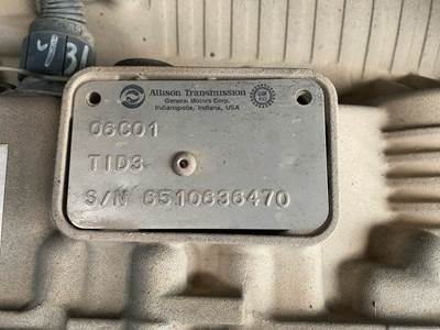 Allison 3000PTS Transmission for a 2007 International RE3000