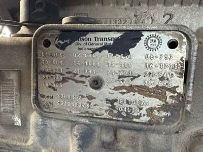 Used Allison 3000RDS Pending Inspection !!