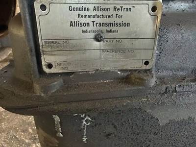 Used Allison AT545RM Pending Inspection!