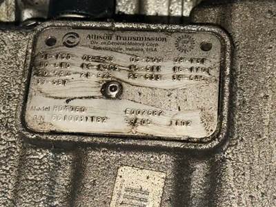 Used Allison HD4060 Pending Inspection!