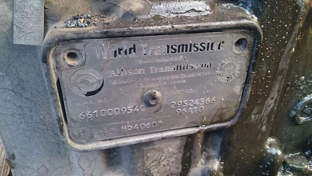 1996 Allison Transmission HD4060P For Sale Phoenix AZ