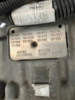 Allison S/N: 6610127461 - 4500EV_P