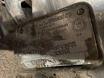 Allison MD3060 Transmission for a 1995 Blue Bird WANDERLODGE