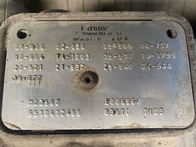 Allison MD3560_P Out Of A 2003 Freightliner FL70 Dump Body