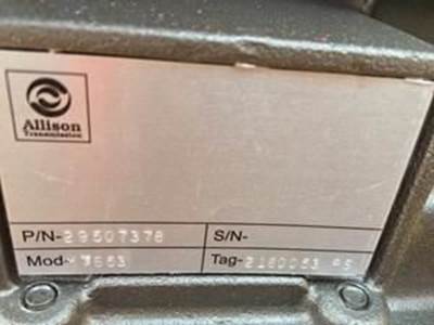 Rebuilt Allison Transmission MT653 PN-29507378