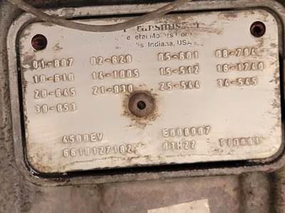 Allison 4500 Ev_P Auto Transmission