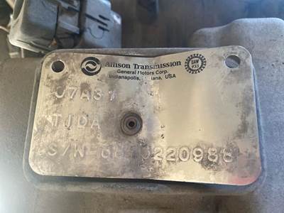 Allison Transmission for a 2007 American La France CONDOR