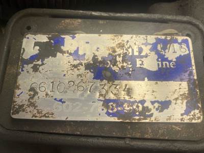 AutomAtic Allison 4500RDS_P Out Of A 2009 AmericAn LA'FrAnce Condor Refuse Truck