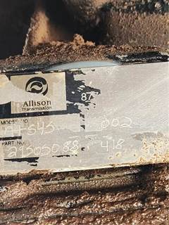 Allison Transmission for a 1989 Blue Bird TC2000