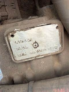 Used Allison 4500RDS Pending Inspection!