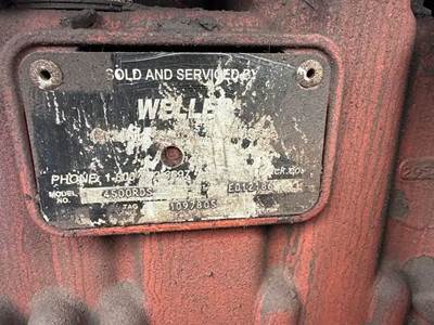 Used Allison 4500RDS Pending Inspection!  *E012186* *Weller Tag*