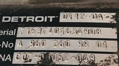 Used Detroit DT12-DA Transmission