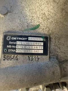 Used Detroit DT12-DA Pending Inspiction!