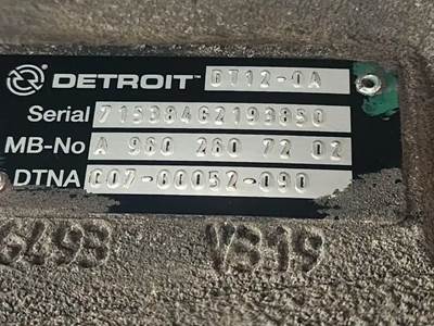 Used Detroit DT12-OA Transmission