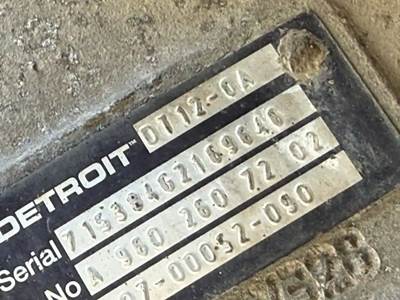 Used Detroit DT12-OA Pending Inspection!