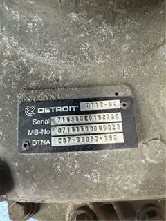 Used Detroit DT12-OC 12-speed Pending Inspection!