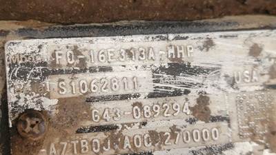 Eaton F0-16E313A-MHP Transmission