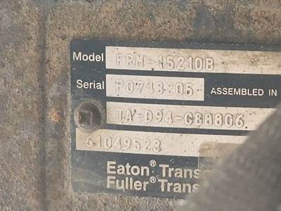 Used Eaton FRM-15210B Transmission