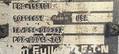 10 Speed Manually Shifted And Externally Cooled Eaton Fuller FRO-15210B