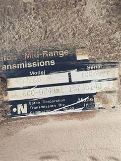 Eaton FS4205B Transmission **Pending Inspection**