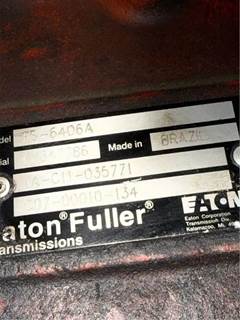 Used Eaton/Fuller FS6406A Pending Inspection!