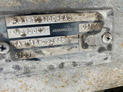 10 Speed AutomAtic EAton Fuller FAOM-16810C-EA3 Out Of A 2019 Volvo VNL64T With