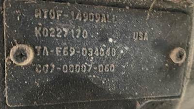 EAton Fuller RTOF-14909ALL TrAnsmission Out Of A 2003 Sterling L9500 Series