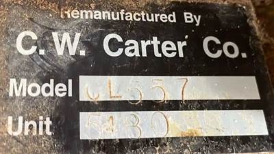 C.W. CArter Co. RemAn EAton Fuller TrAnsmission Out Of A 1980 GMC C7500 Series
