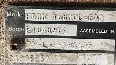 Used Eaton FAOM-15810C-EA3 Auto Transmission