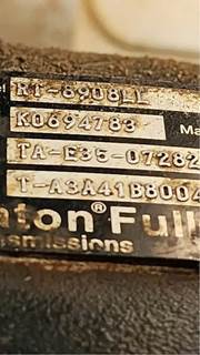 Used Eaton RT-8908LL Transmission Serial No. K0694783