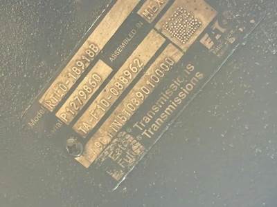 Used Eaton/Fuller RTLO18918B Pending Inspection!