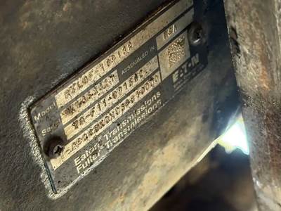 Used, Low Mileage, Fuller RTLOF18918B, Miles: 181,426