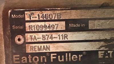Used Eaton T-14607B Tranmission