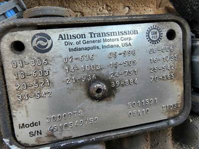 International Transmission for a 2006 International CE200 BUS
