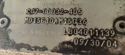 10 Speed MAnuAlly Shifted Arvinmeritor M0-15GA-M15-036 TrAnsmission Out Of A