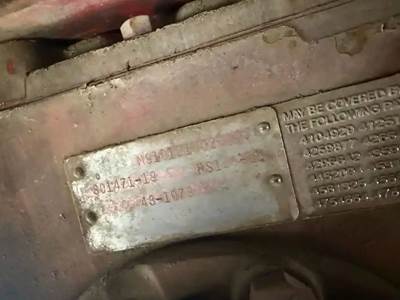 Meritor-Rockwell Transmission for a 1991 Pierce ARROW XT