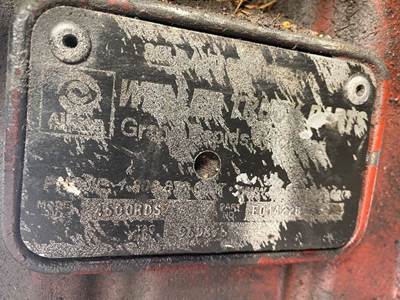 AutomAtic Allison 4500RDS Out Of A 2008 Peterbilt 320 Refuse Truck