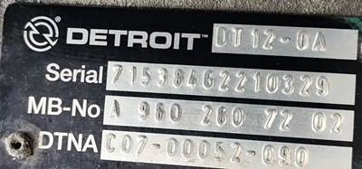 Used Detroit DT12-OA