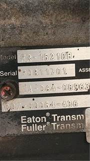 Transmission for a 2015 Freightliner Cascadia 125