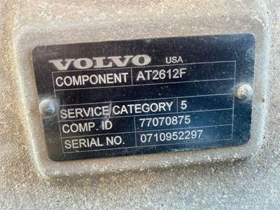 Volvo ATO2612F Transmission for a 2021 Volvo VNL64T