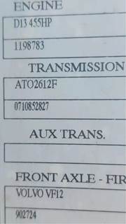 Used Volvo ATO2612F Transmission