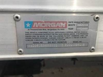 28'x102x109" Dry Van, Ins. Alum. Plate Floor w/ Swing Side Door, Roll Up Rear