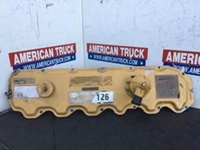 Used CAT 3126 Engine Valve Cover With Oil Fill Hole And Breather