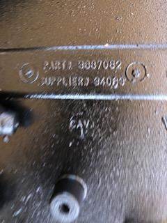 Good Used VAlve Cover For A Cummins ISX Engine. OEM No: 3887082