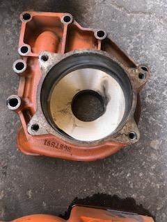 Good Used WAter Pump Housing For A Cummins ISX Engine. PT No: 3687591